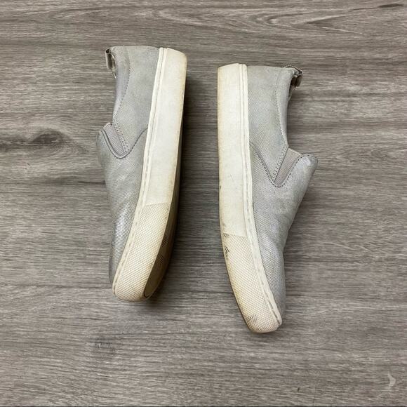 Dr. Scholl's Slip-On Sneaker Silver 7.5 - Picture 3 of 9